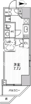 シーズンフラッツ文京東大前 401 間取り図