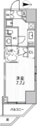 ドゥーエ東大前 601 間取り図