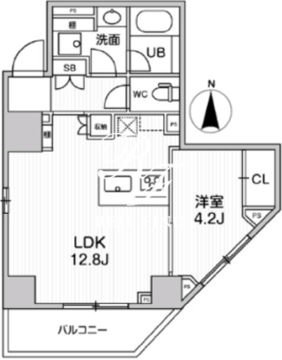 シーズンフラッツ文京東大前 1002 間取り図