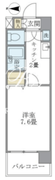 イーストコート芝 1105 間取り図