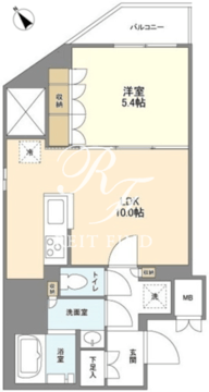 KURAMAE214 401 間取り図