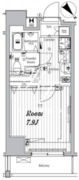 メイクスデザイン門前仲町リバープレイス 1002 間取り図