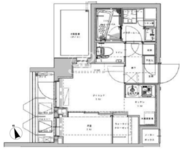 アジールコート大森西 707 間取り図 ?>