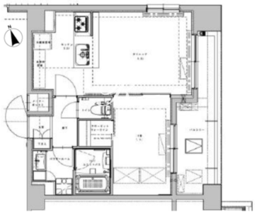 アジールコート大森西 701 間取り図