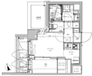 アジールコート大森西 609 間取り図