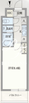 グランパセオ菊川 304 間取り図