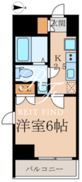 グランパセオ目黒 903 間取り図