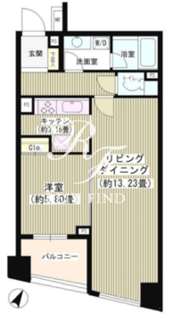 パトリス２６ 403 間取り図
