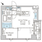 フルハウス赤羽 1203 間取り図