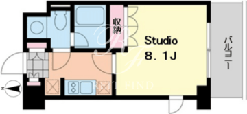エスティメゾン千石 109 間取り図