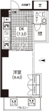 クイズ恵比寿 703 間取り図