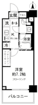JP noie 亀戸 704 間取り図