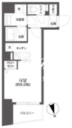 グランパセオ市谷甲良町 403 間取り図
