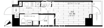 ステージグランデ茅場町 301 間取り図