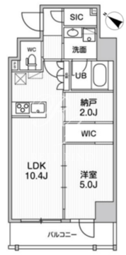 ステージグランデ日本橋人形町 507 間取り図