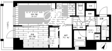 ステージグランデ日本橋人形町 907 間取り図
