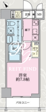 ステージグランデ日本橋人形町 905 間取り図