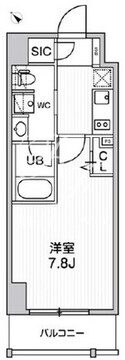 ステージグランデ日本橋人形町 1005 間取り図