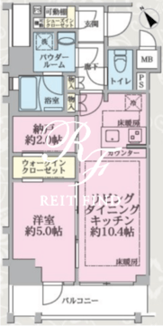 ステージグランデ日本橋人形町 803 間取り図
