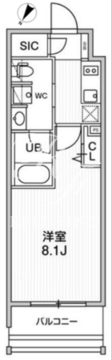 ステージグランデ日本橋人形町 602 間取り図