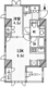 アーデン木場 405 間取り図
