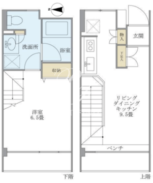 KDXレジデンス自由が丘 214 間取り図