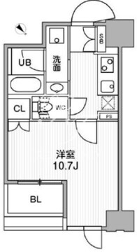 東神田テラスレジデンス 1108 間取り図