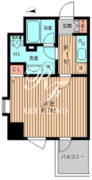 レガーロ御茶ノ水2 608 間取り図