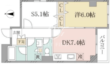a LATO KINSHICHO 702 間取り図