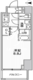 オルタナ菊川2 705 間取り図