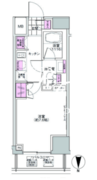 プレジリア東日本橋 1007 間取り図