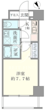 ＣＡＳＡ　ＥＳＴ　ＣＯＲＴＡ 204 間取り図