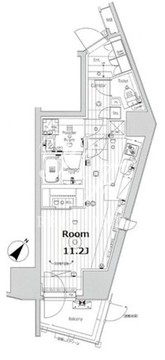 リテラス渋谷笹塚 102 間取り図