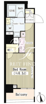 アンヴィル神田司町 403 間取り図