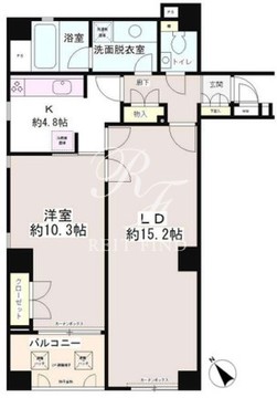 フェアステージ広尾 203 間取り図