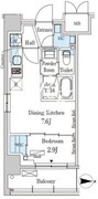 パークアクシス本所吾妻橋サウスレジデンス 607 間取り図