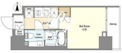 ベラスウィータ戸越 603 間取り図