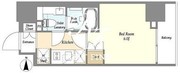 ベラスウィータ戸越 602 間取り図 ?>