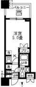 レジディア錦糸町 201 間取り図