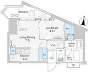 グランシエル南青山 905 間取り図