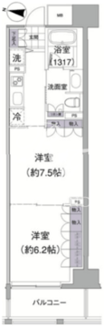 アビティ目黒 315 間取り図