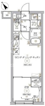 リルシア大塚 103 間取り図