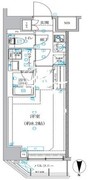 クオリタス本所吾妻橋 503 間取り図
