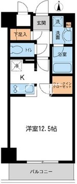 レジデンス両国駅前 905 間取り図