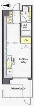 プライムメゾン浅草イースト 101 間取り図