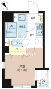 レオーネ東日本橋駅前2 401 間取り図