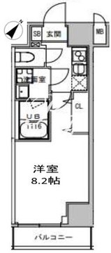 エスレジデンス押上クレール 202 間取り図