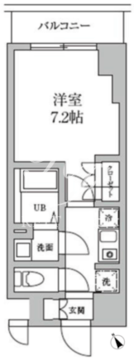 レジディア日本橋馬喰町2 804 間取り図