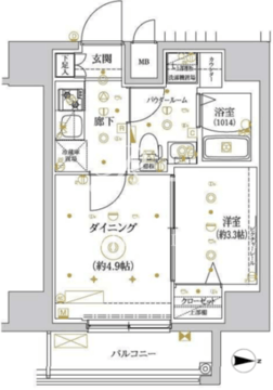 リルシア王子 201 間取り図