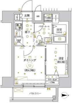 リルシア王子 901 間取り図